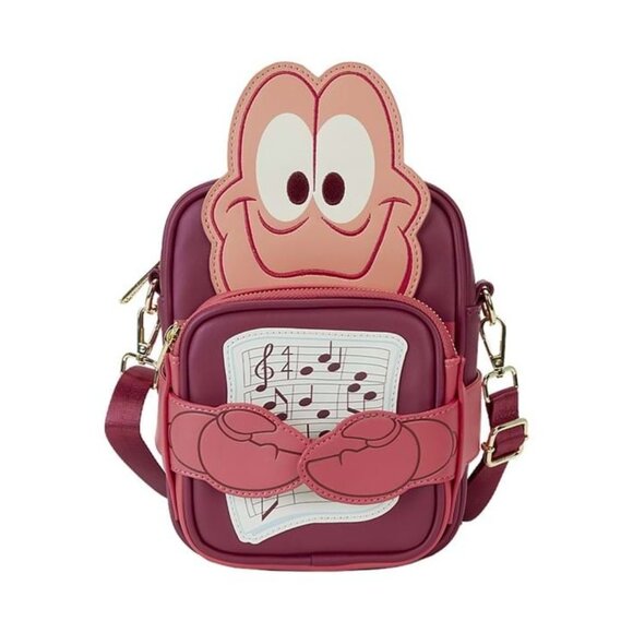 Loungefly Handbags - Disney Loungefly The Little Mermaid 35th Anniversary Sebastian Crossbody Bag